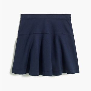J. Crew Crewcuts Girls Ponte School Uniform Skirt 4-5 Navy Blue